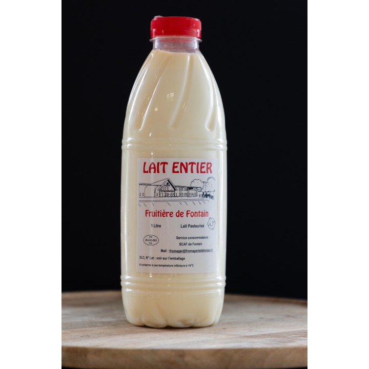 Lait entier pasteurisé ( 1 l )