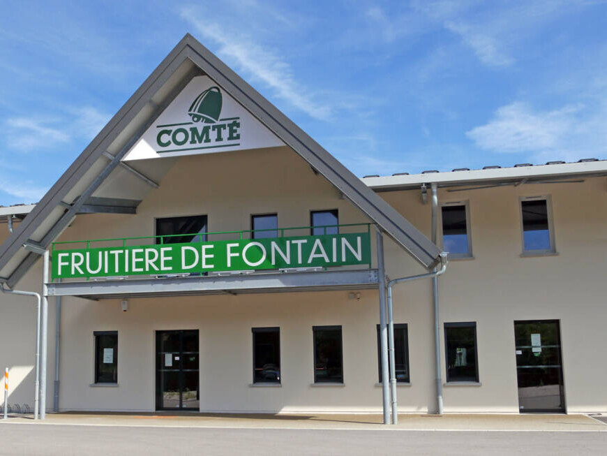 Façade de la Fruitière de Fontain